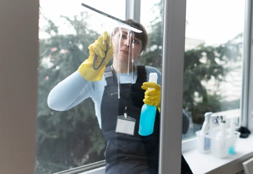 Nettoyage de vitres intérieures et extérieures à Retjons